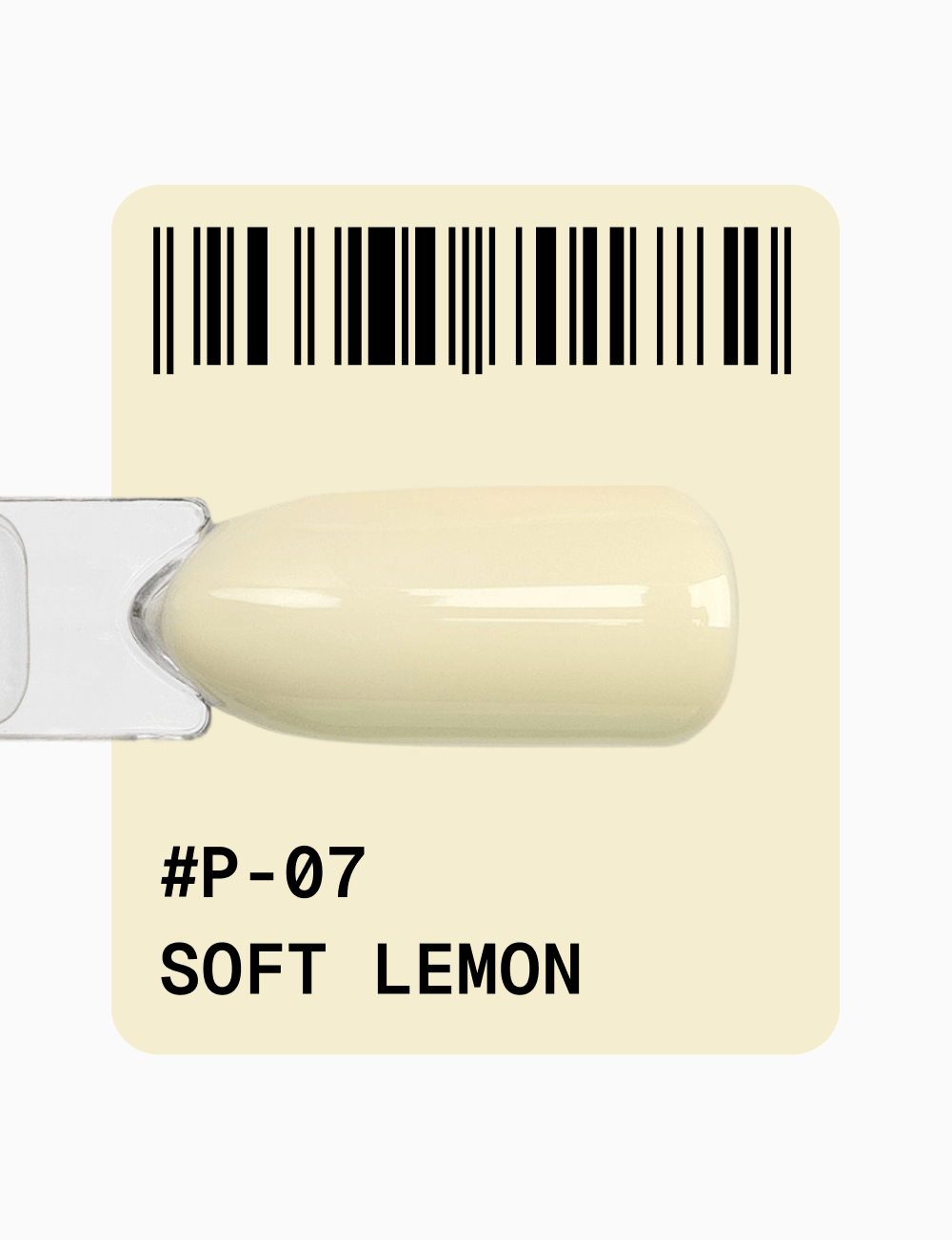Adore Professional Pastel Gel Polish- Soft Lemon