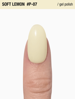 Adore Professional Pastel Gel Polish- Soft Lemon