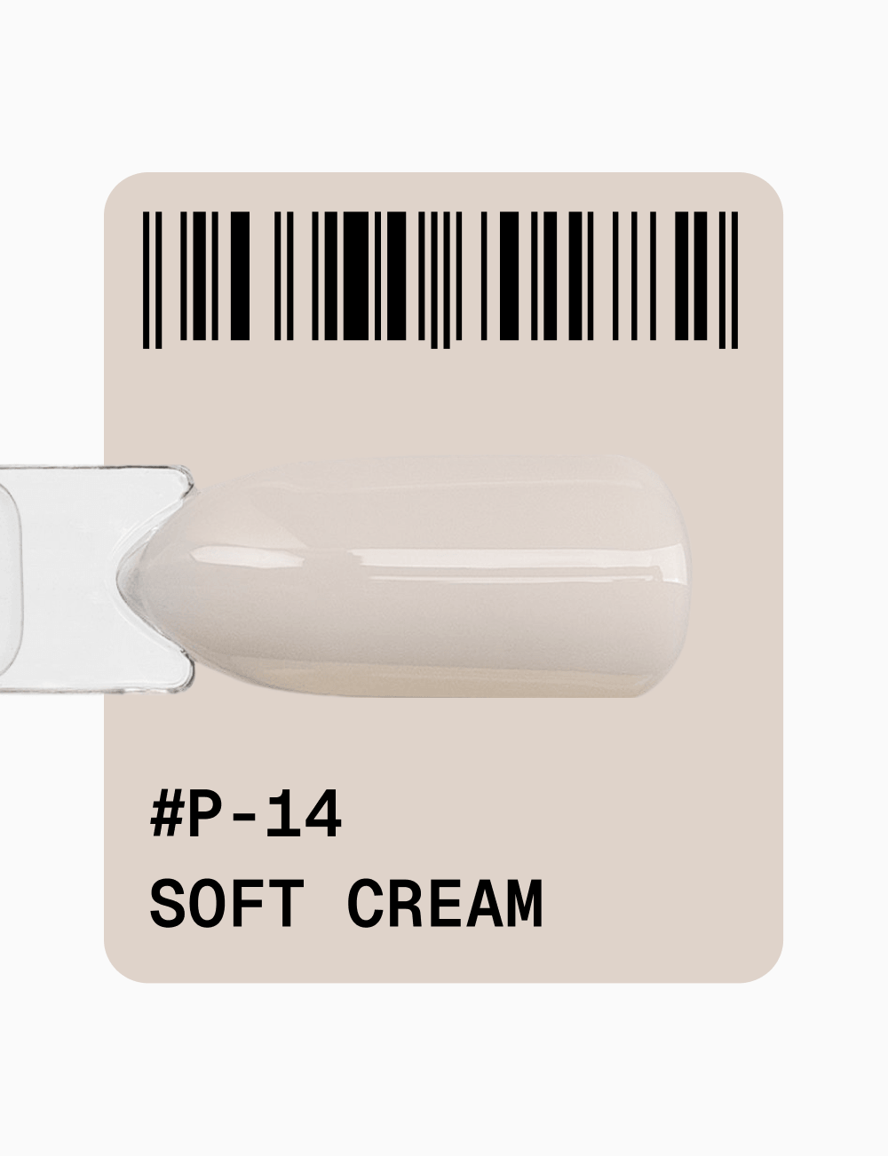 Adore Professional Pastel Gel Polish- Soft Cream