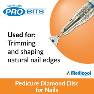 Medicool Pedicure Diamond Disc -B1R-CM- for Nails