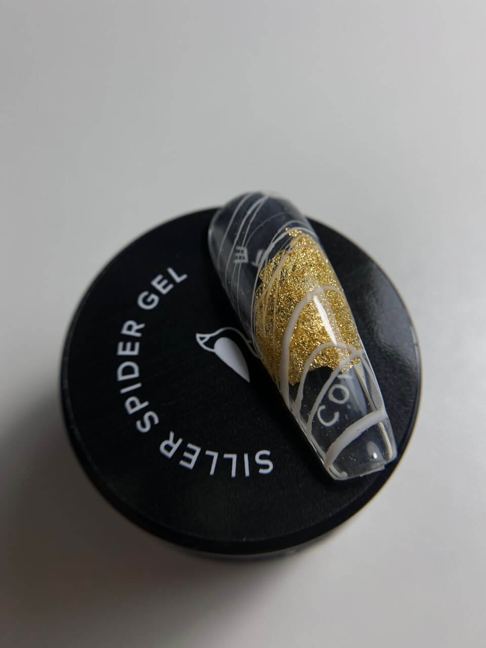 Siller "Spider Web" Gel Paint - White