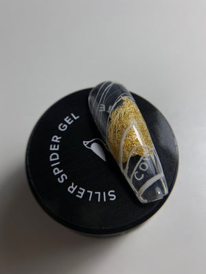 Siller "Spider Web" Gel Paint - White