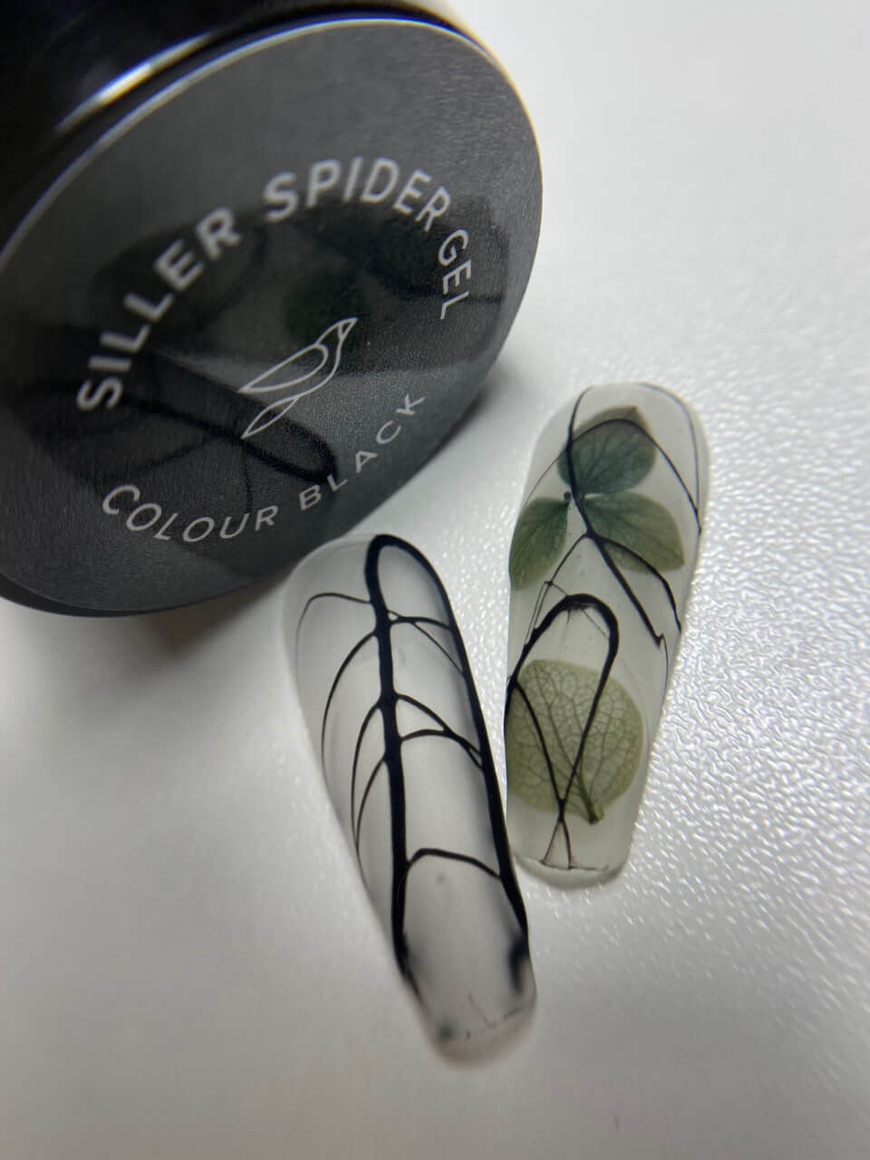 Siller "Spider Web" Gel Paint - Black