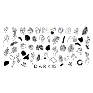 DARK Stamping Plate 05