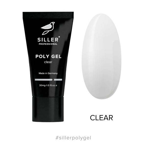 Siller Polygel - Clear - Nail Mart USA Siller Polygel - Clear - Nail Mart USA