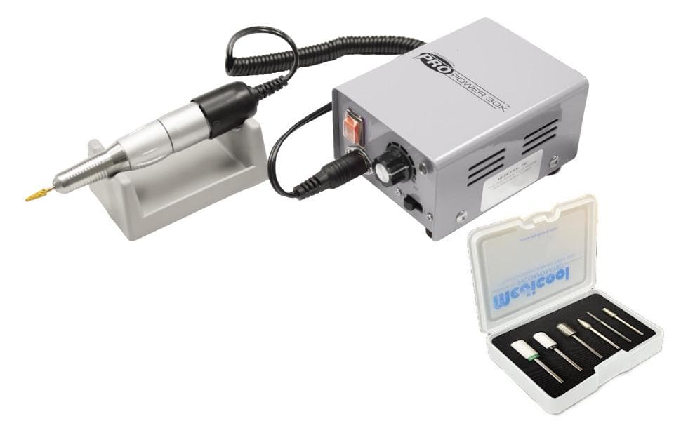 Medicool Pro Power 30K Electric File + Bit Kit 1 Bundle
