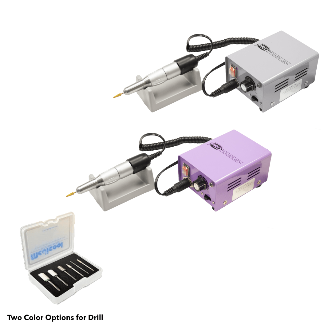 Medicool Pro Power 30K Electric File + Bit Kit 1 Bundle
