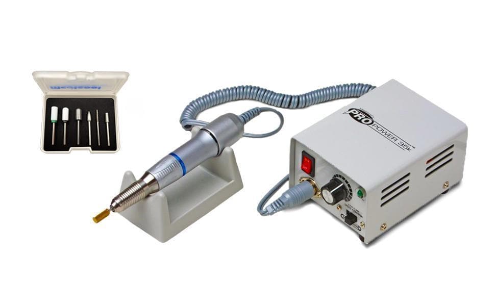 Medicool Pro Power 35k Electric File + Bit Kit 1 Bundle