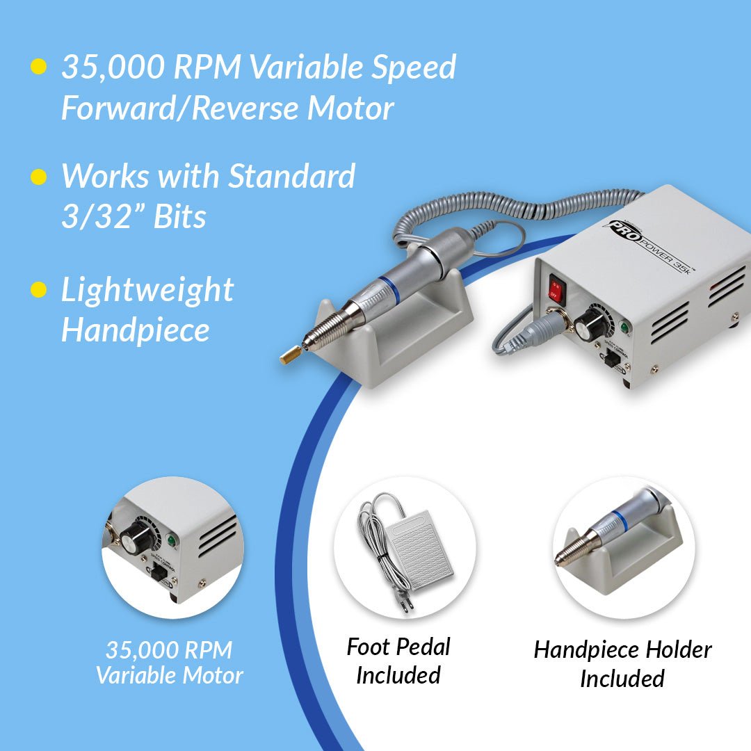 Medicool Pro Power® 35K Electric File for Nails