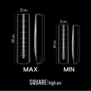 Adore Professional Pro Nail Forms- High Arc Square