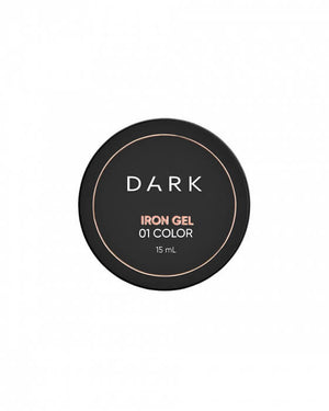 DARK Iron Gel #01 (DAMAGED EXTERIOR OF BOTTLE)