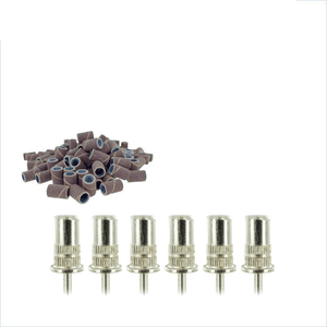 Red-Brown Sanding Bands and Mandrel Bundle