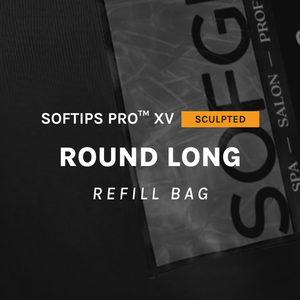 SOFGEL SOFTIPS PRO™ XV SCULPTED - ROUND LONG
