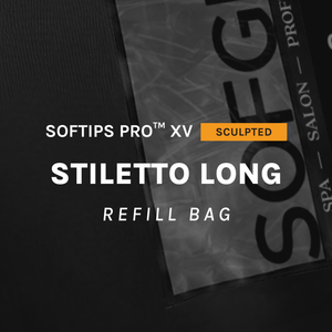 SOFGEL SOFTIPS PRO™ XV SCULPTED - STILETTO LONG