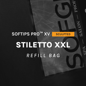 SOFGEL SOFTIPS PRO™ XV SCULPTED - STILETTO EXTRA EXTRA LONG
