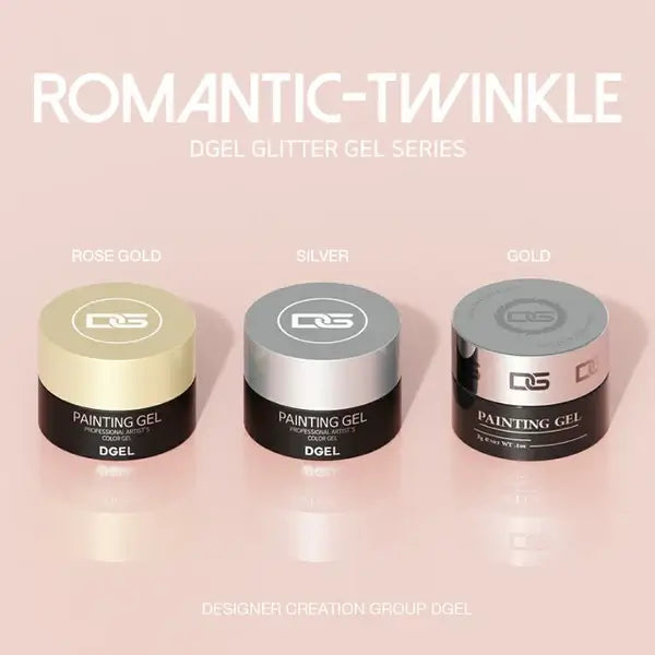 DGEL Romantic Twinkle Metallic Gel
