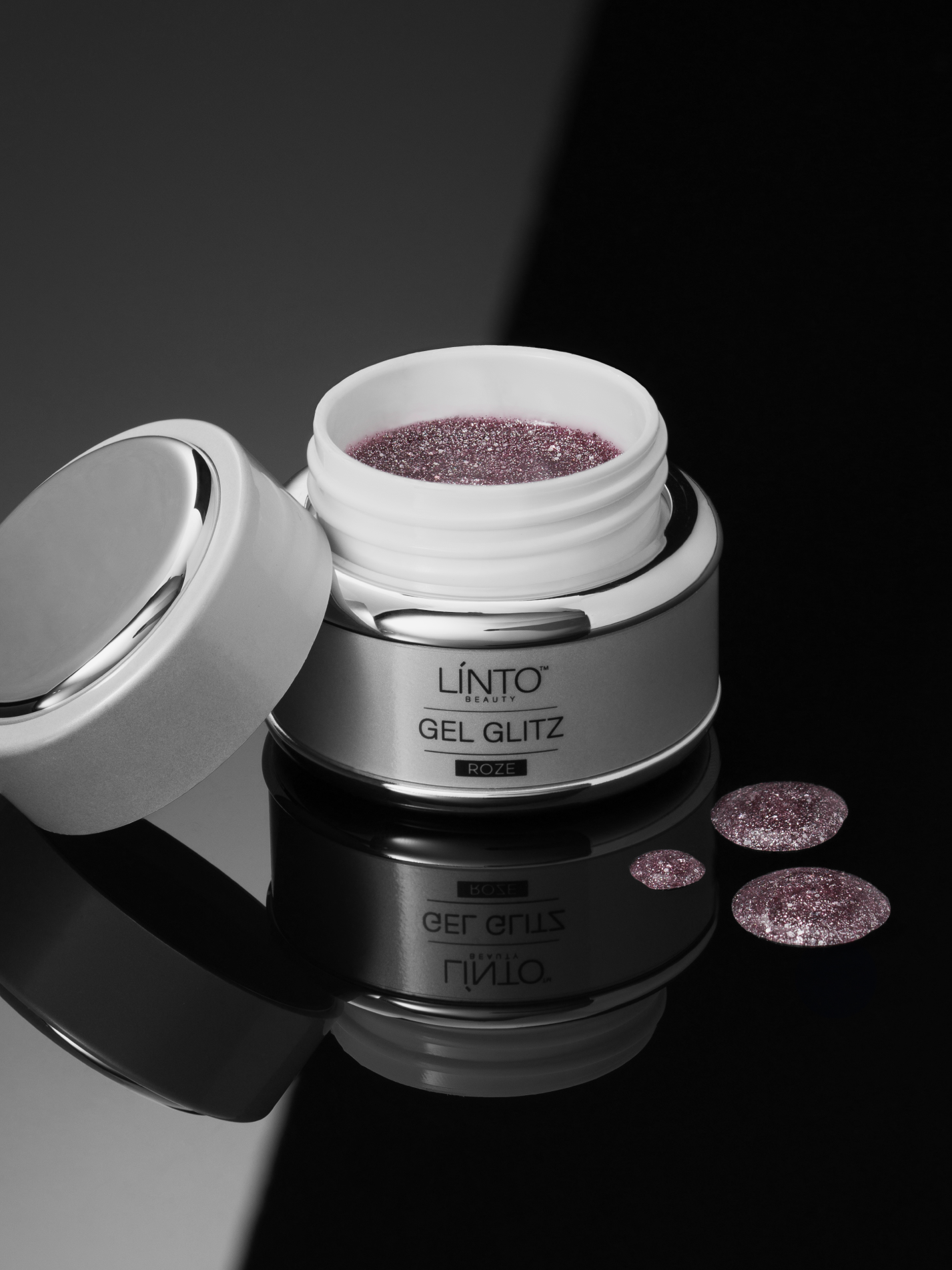 LINTO BEAUTY GEL GLITZ Roze