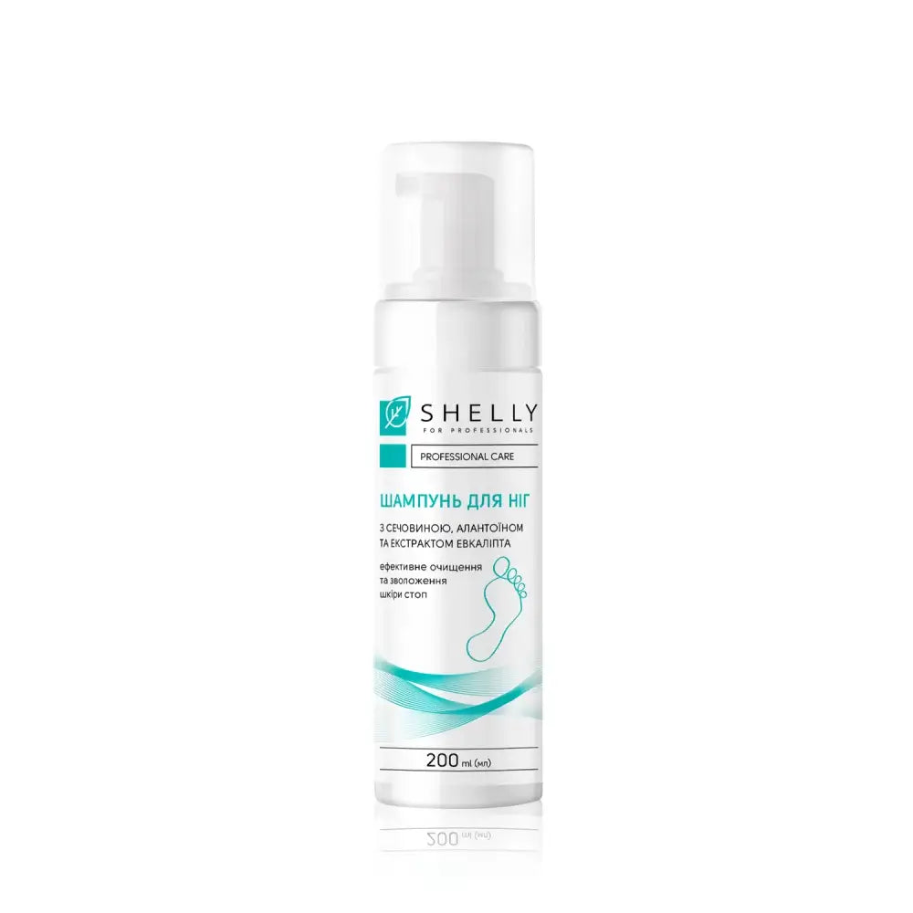 Shelly Foot Foam Shampoo With Urea, Allantoin And Eucalyptus Extract