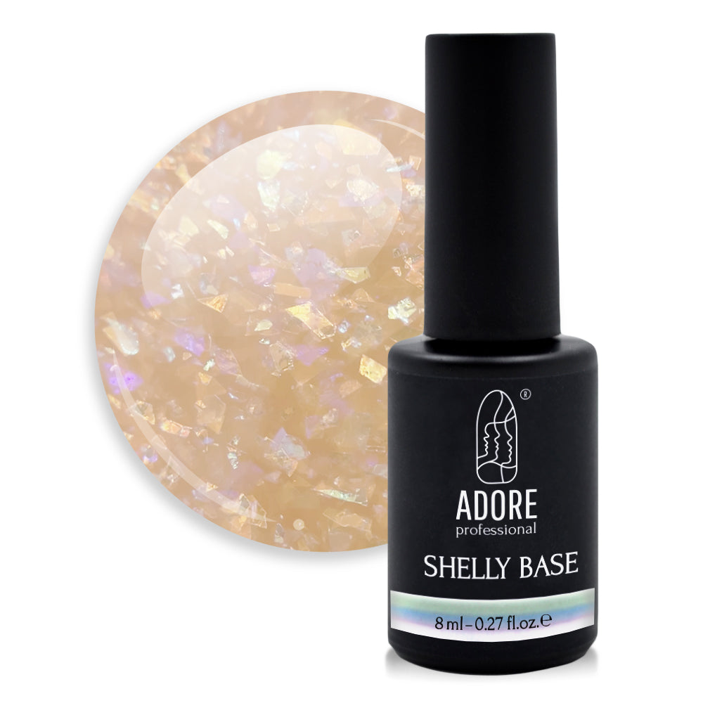 Adore Professional Shelly Base- Gold Shell