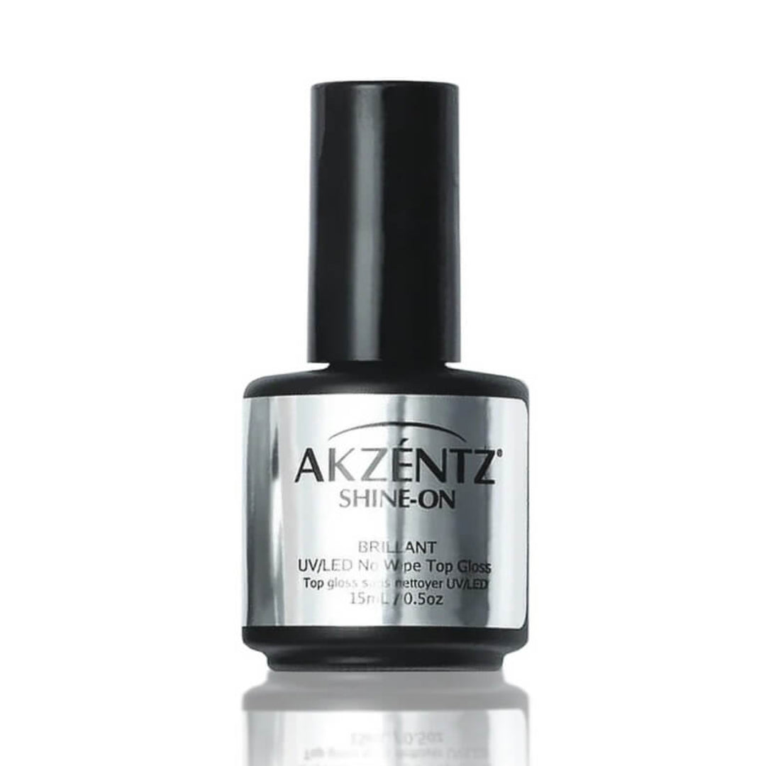 AKZENTZ Shine-On No Wipe Top Coat - Nail Mart USA