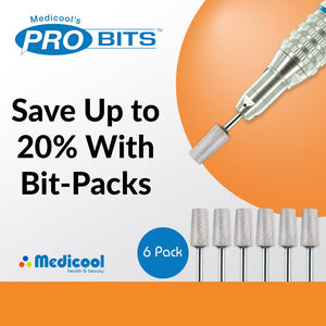 Medicool Silver Carbide 3 in 1 (2 Way Bit) 3/32"