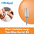 Medicool Silver Carbide Large Two-Way Barrel Bits for Nails