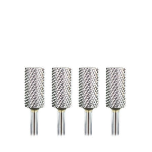 Silver Carbide Large Two-Way Barrel Bits for Nails