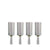 Silver Carbide Large Two-Way Barrel Bits for Nails