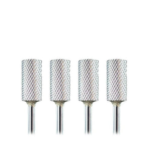 Silver Carbide Large Two-Way Barrel Bits for Nails