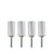Silver Carbide Large Two-Way Barrel Bits for Nails