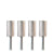 Silver Carbide Large Two-Way Barrel Bits for Nails