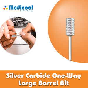 Medicool Silver Carbide One-Way Large Barrel Bit