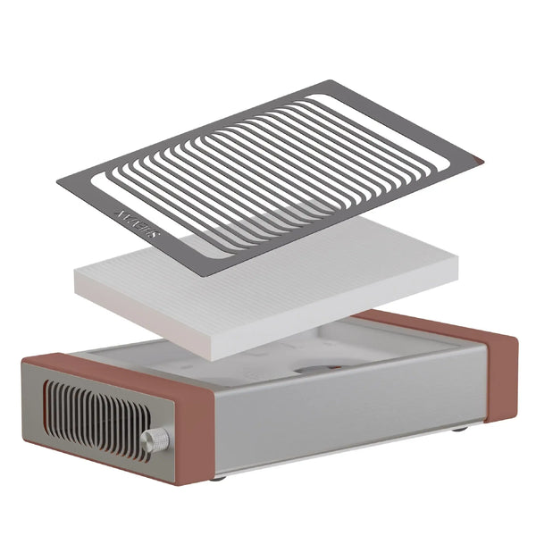 SHEMAX Style PRO Professional Dust Collector - Mocha Mousse - Nail