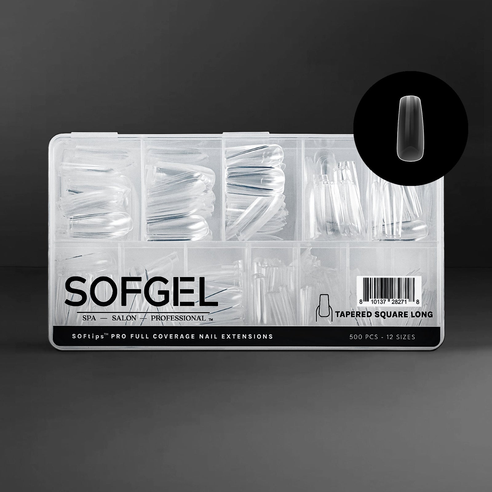 SOFGEL SOFTIPS PRO™ XII - Standard Tapered Square Long