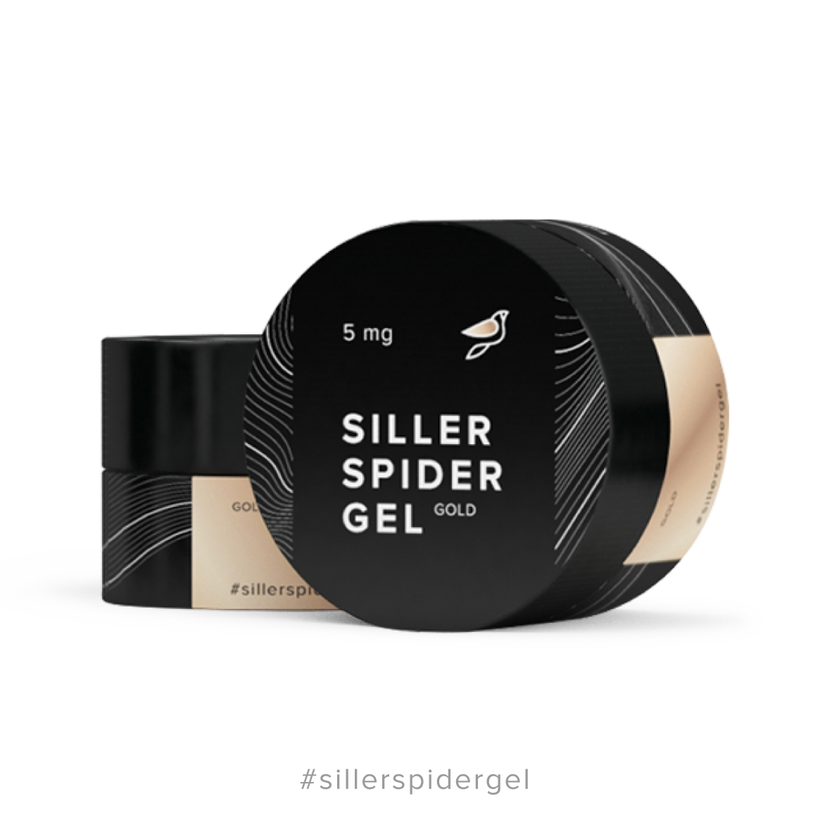 Siller "Spider Web" Gel Paint - Gold