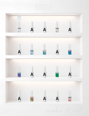 Adore Professional Satin Cat Eye Gel Polish - Bridal