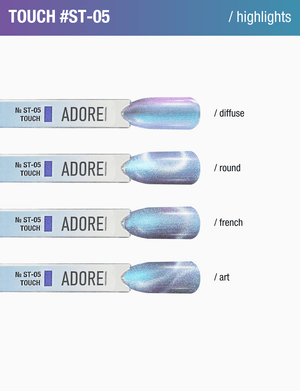 Adore Professional Satin Cat Eye Gel Polish - Touch