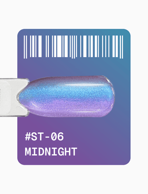 Adore Professional Satin Cat Eye Gel Polish - Midnight