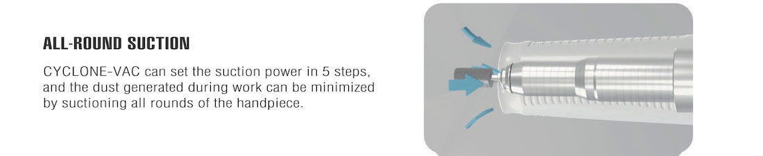 Saeyang PODO Machine Cyclone-VAC Handpiece SDE-BHM-40P (New Version)