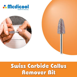 Medicool Swiss Carbide Callus Remover Bit for Nails