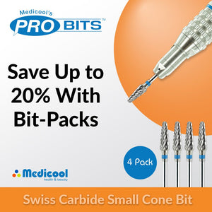 Medicool Swiss Carbide Small Cone Bit for Nails