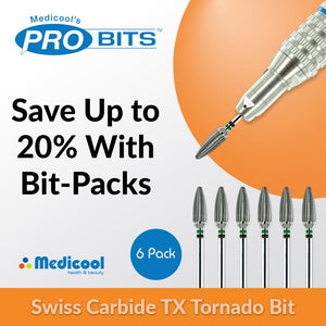 Medicool Swiss Carbide TX Tornado -CC50- for Nails
