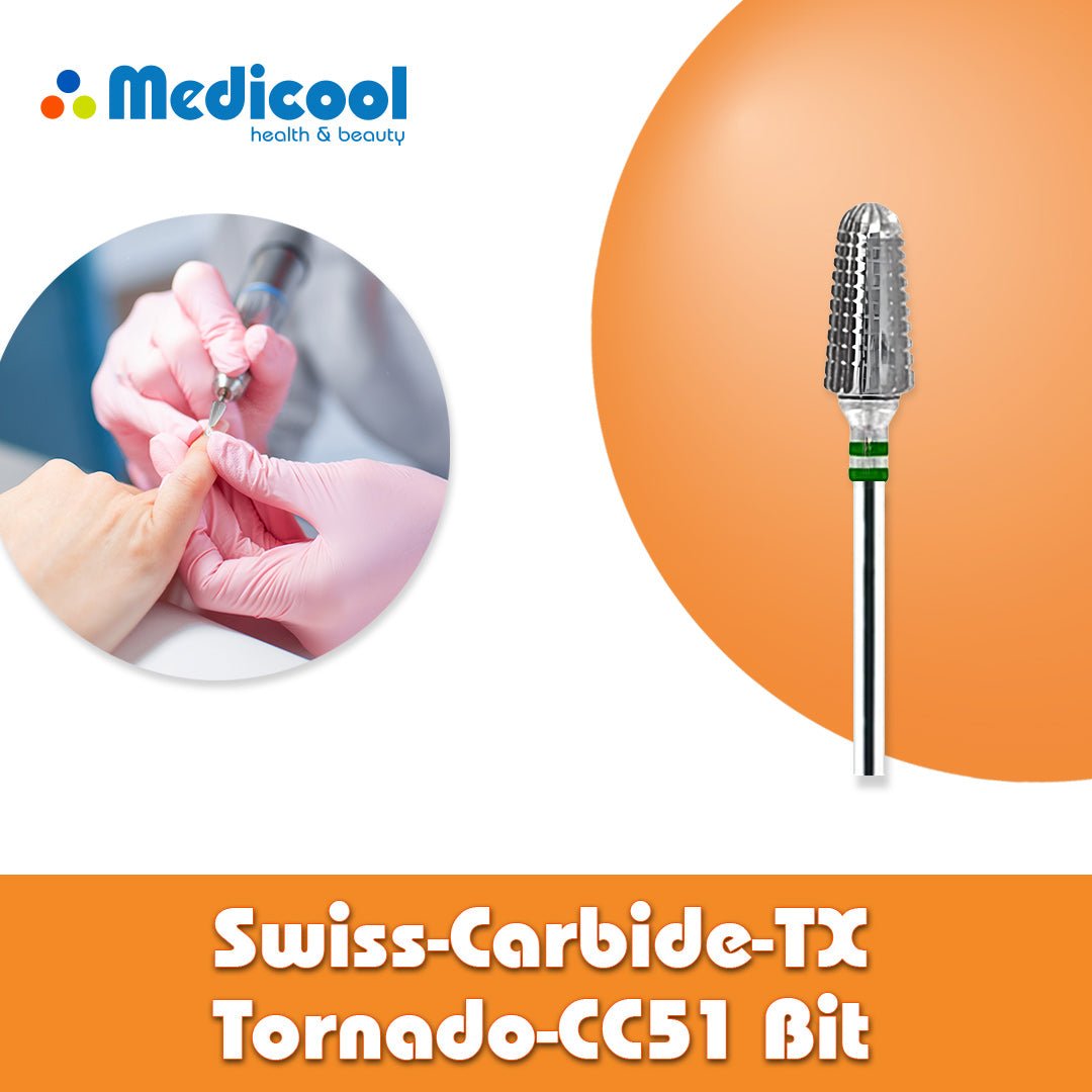 Medicool Swiss Carbide TX Tornado -CC51- for Nails