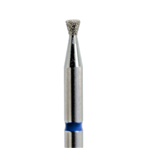 KMIZ Diamond Reverse Cone E-File Nail Drill Bit - Medium Grit (Blue)