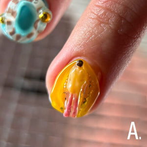 Adore Professional 3D Funky Art Gel #14- Lemon Glass