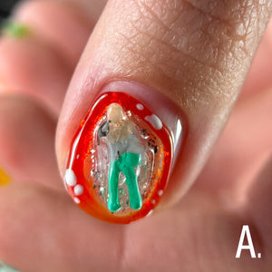 Adore Professional 3D Funky Art Gel #12- Amber Glass