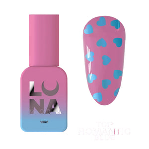 Luna Top Coat Romantic - Blue