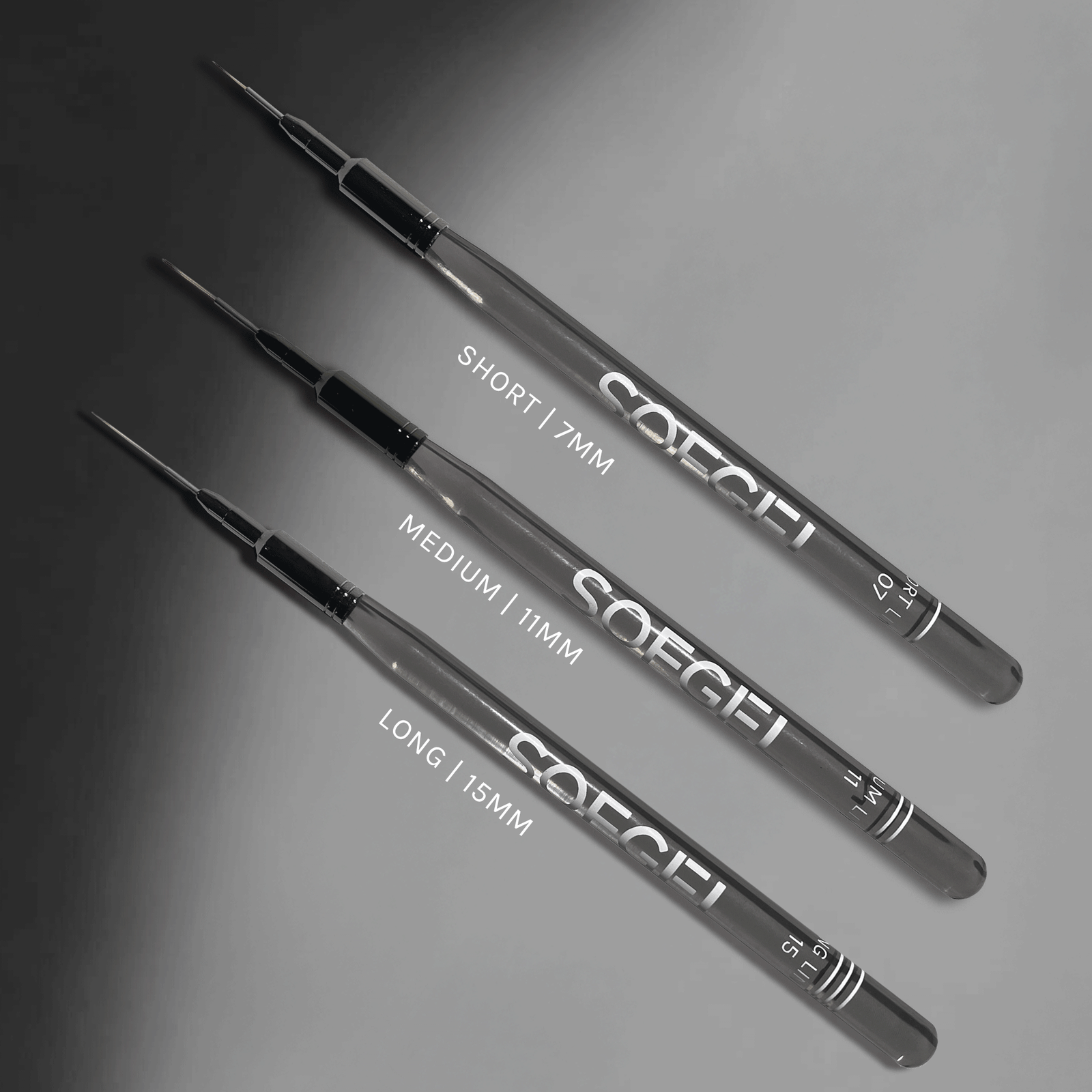 SOFGEL Liner Brush Trio