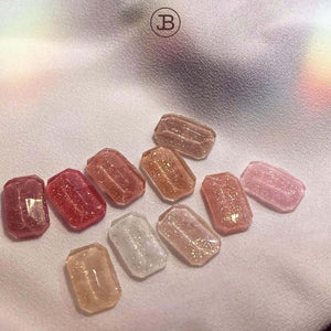 JIN.B Pianissimo Rose Collection- 10 PCS Syrup Gel Polish Set