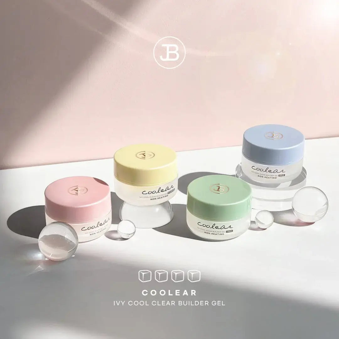 Jin.B Coolear Builder Gel (4 Types- 25 ml) - Nail Mart USA